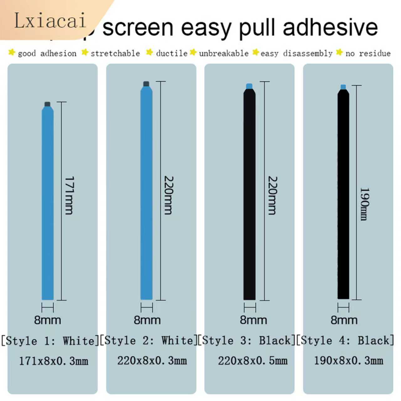 Легко вытягиваемый клей для эк – обзор и цена Lcd Screen Adhesive
